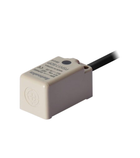 PSN17-5DP, SENSOR INDUCTIVO CUADRADO 17MM, ALC. 5MM, PNP NA, 3 HILOS, 12-24VDC, CABLE 2MT, IP67