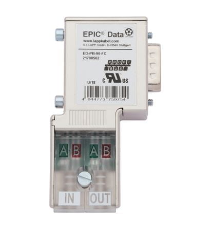 21700502. CONECTOR PROFIBUS EPIC DATA PB SUB-D FC