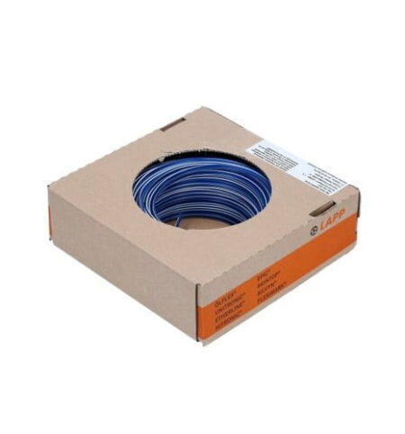 4512262S, CABLE DE CONTROL X05V-K 1X0.75MM2 300/500V, CUBIERTA: PVC AZUL/BLANCO (ROLLOX250M)