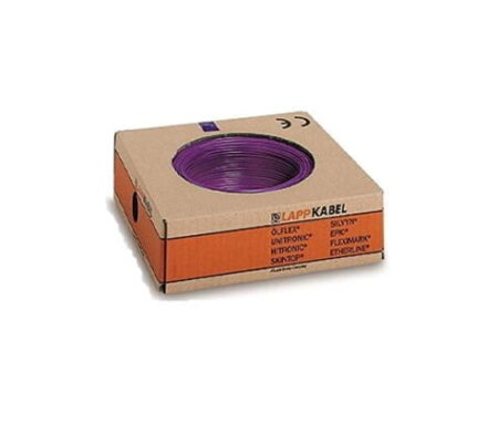 4520071, CABLE DE CONTROL H07V-K 1X1.5MM2 450/750V, PURPURA