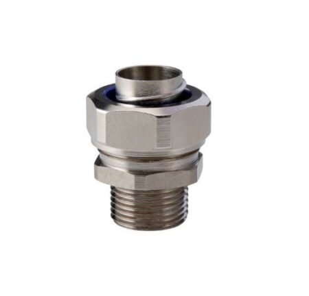 55503220, SILVYN LCG-M 12X1.5 CONEXIÓN ROSCADA PARA TUBOS PROTECTORES METALICOS, TUERCA DE CONEXIÓN MÉTRICA, CUELLO HEXAGONAL, CABEZA ENROSCABLE, COMPATIBLE CON SILVYN LCC-2/LCCH-2 (10)