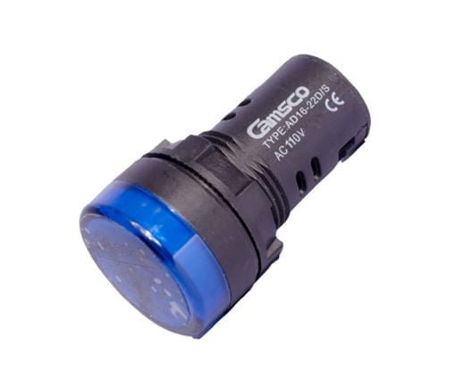 AD16 110 BL. PILOTO AZUL LUMINOSO LED