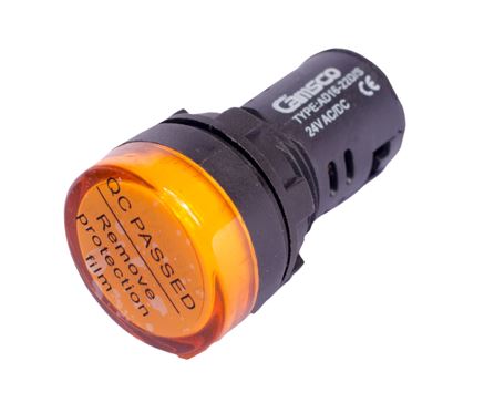 AD16 24 Y. PILOTO AMARILLO LUMINOSO LED