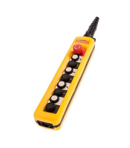 C-A8813, MANDO DE TECLE 8 PULSADORES 1NA+1NC + 1 STOP EMERGENCIA, 8 OPERACIONES C-A8813, MANDO DE TECLE 8 PULSADORES 1NA+1NC + 1 STOP EMERGENCIA, 8 OPERACIONES