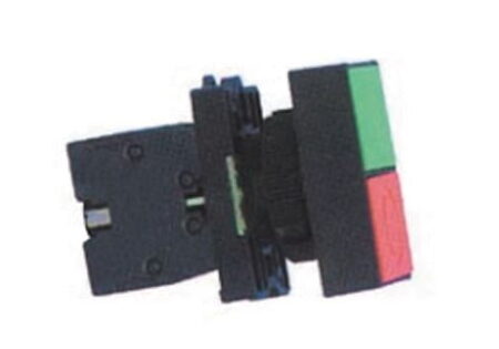 DBE-8325, PULSADOR DOBLE PLASTICO RASANTE ROJO(STOP) + VERDE(START), 1NA+1NC DBE-8325, PULSADOR DOBLE PLASTICO RASANTE ROJO(STOP) + VERDE(START), 1NA+1NC