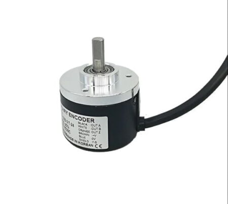 E40S6-360-3-T-24, ENCODER ROTATIVO INCREMENTAL, CUERPO 40MM, EJE 6MM, 360 PPR, SAL. TOTEM POLE (A-B-Z), 12-24VDC, CABLE 2MT, IP50 E40S6-360-3-T-24, ENCODER ROTATIVO INCREMENTAL, CUERPO 40MM, EJE 6MM, 360 PPR, SAL. TOTEM POLE (A-B-Z), 12-24VDC, CABLE 2MT, IP50