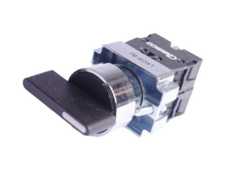LKOS-BJ73, SELECTOR METALICO MANIJA LARGA, 1-0-2, 3 POSICIONES C/ RETORNO IZQUIERDA, 2NA, DIAM. 22MM LKOS-BJ73, SELECTOR METALICO MANIJA LARGA, 1-0-2, 3 POSICIONES C/ RETORNO IZQUIERDA, 2NA, DIAM. 22MM