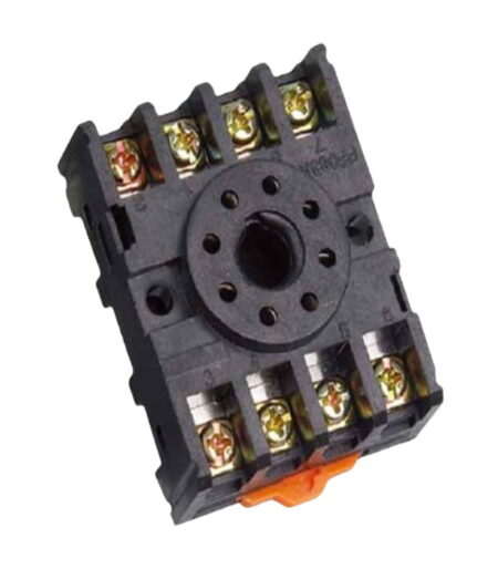 PF-083AE, BASE P/ RELE UNIVERSAL 8 PINES
