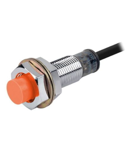 PR12-4DP2, SENSOR INDUCTIVO NO RASANTE M12, ALC. 4MM, PNP NC, 3 HILOS, 12-24VDC, CABLE 2MT, IP67
