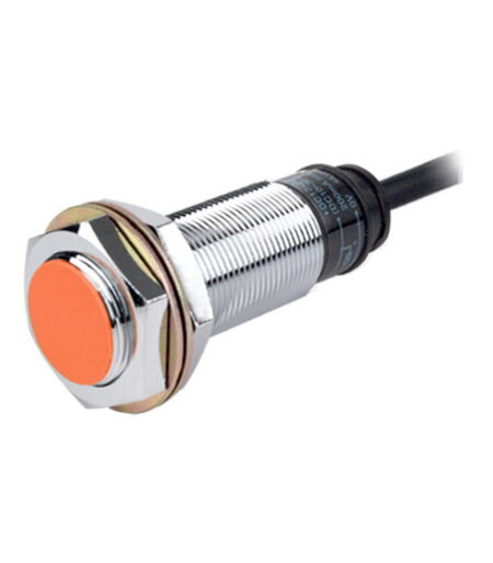 PR18-5DP2, SENSOR INDUCTIVO RASANTE M18, ALC. 5MM, PNP NC, 3 HILOS, 12-24VDC, CABLE 2MT, IP67