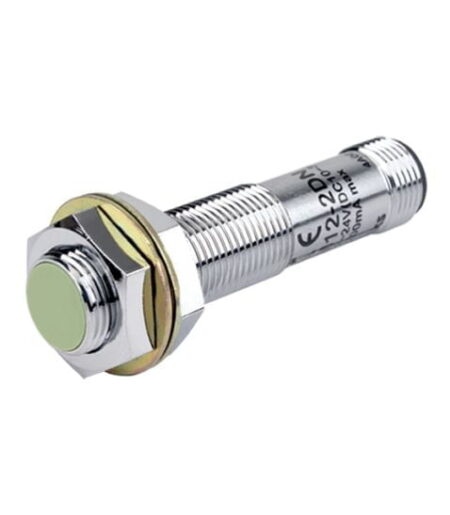 PRCM12-2DN, SENSOR INDUCTIVO RASANTE M12, ALC. 2MM, NPN NA, 3 HILOS, 12-24VDC, CONEX. M12, IP67 PRCM12-2DN, SENSOR INDUCTIVO RASANTE M12, ALC. 2MM, NPN NA, 3 HILOS, 12-24VDC, CONEX. M12, IP67