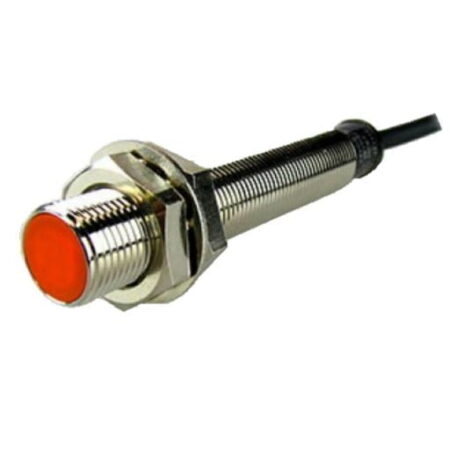 PRL12-2DP, SENSOR INDUCTIVO RASANTE M12, ALC. 2MM, PNP NA, 3 HILOS, 12-24VDC, CUERPO LARGO, CABLE 2MT, IP67