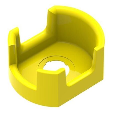 SA-EG2, PROTECTOR AMARILLO PVC P/ PULSADOR DE EMERGENCIA 80X22.5MM