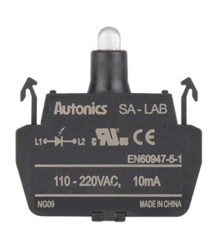 SA-LAB, BLOCK LED AZUL P/ PILOTO, 110-240VAC