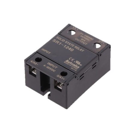 SR1-1240, RELE DE ESTADO SOLIDO MONOFASICO 40A, IN: 4-30VDC OUT: 24-240VAC SR1-1240, RELE DE ESTADO SOLIDO MONOFASICO 40A, IN: 4-30VDC OUT: 24-240VAC