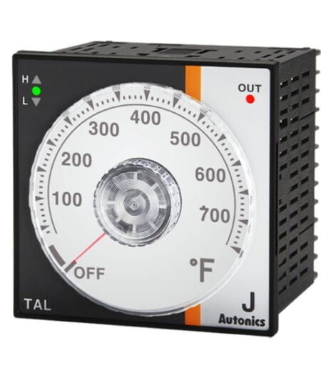 TAL-B4RJ4C, CONTROLADOR DE TEMPERATURA ANALOGICO 96X96MM, IN: «J», OUT: RELE, 0-400°C, 100-240VAC