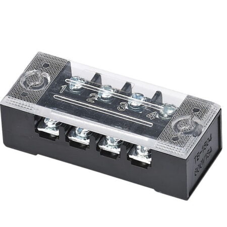 TB-2504, BORNERA BAQUELITA 4P 25A, NEGRO TB-2504, BORNERA BAQUELITA 4P 25A, NEGRO