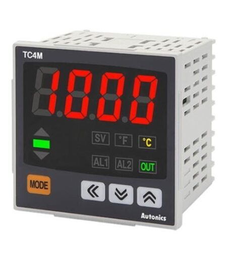 TC4M-24R, CONTROLADOR DE TEMPERATURA DIGITAL 72X72MM, 4DIG, OUT: RELE/SSR, 2 ALARMAS, 100-240VAC