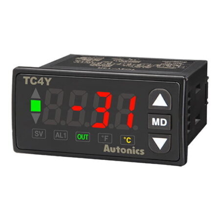 TC4Y-14R, CONTROLADOR DE TEMPERATURA DIGITAL 72X36MM, 4DIG, OUT: RELE/SSR, 1 ALARMA, 100-240VAC