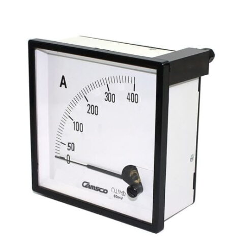 CA-96 400/5A, AMPERIMETRO ANALOGICO 96X96MM, RANGO 400/5A, CLASE 1.5 CA-96 400/5A, AMPERIMETRO ANALOGICO 96X96MM, RANGO 400/5A, CLASE 1.5
