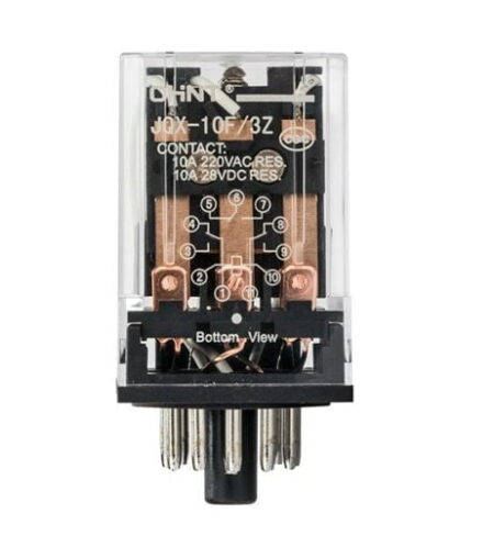 JQX-10F 3Z 12VDC, RELE ENCAPSULADO UNIVERSAL, 11PINES, 3NA/NC, 10A BOB. 12VDC, ENCHUFABLE JQX-10F 3Z 12VDC, RELE ENCAPSULADO UNIVERSAL, 11PINES, 3NA/NC, 10A BOB. 12VDC, ENCHUFABLE