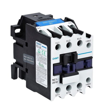 NC1-2510 220V 50/60HZ, CONTACTOR 25A 11KW, 1NA, 220VAC