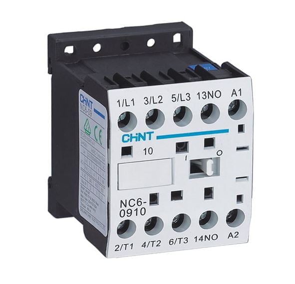 NC6-0910 220V 50/60HZ. MINI CONTACTOR 9A