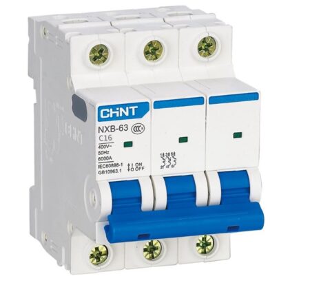 NXB-63 3P C16 6KA, INT. TERMOMAGNETICO 3X16A, 6KA, RIEL DIN NXB-63 3P C16 6KA, INT. TERMOMAGNETICO 3X16A, 6KA, RIEL DIN