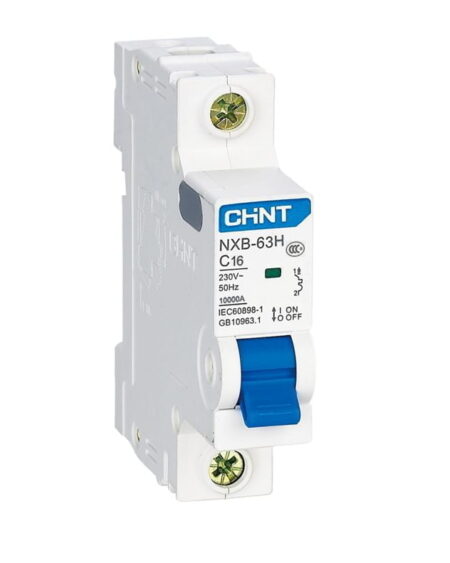 NXB-63H 1P C16 10KA, INT. TERMOMAGNETICO 1X16A, 10KA, RIEL DIN NXB-63H 1P C16 10KA, INT. TERMOMAGNETICO 1X16A, 10KA, RIEL DIN