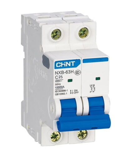 NXB-63H 2P C25 10KA, INT. TERMOMAGNETICO 2X25A, 10KA, RIEL DIN NXB-63H 2P C25 10KA, INT. TERMOMAGNETICO 2X25A, 10KA, RIEL DIN