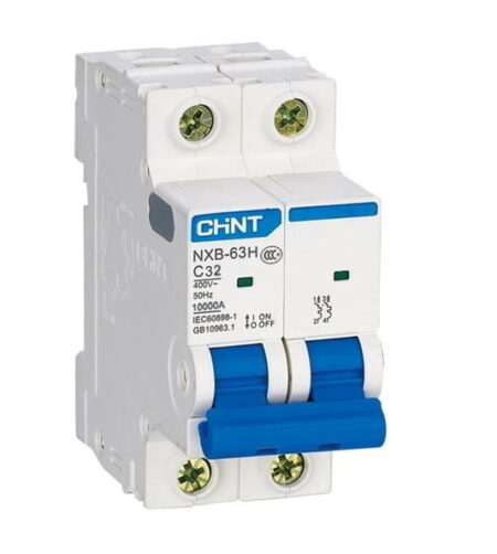 NXB-63H 2P C32 10KA, INT. TERMOMAGNETICO 2X32A, 10KA, RIEL DIN NXB-63H 2P C32 10KA, INT. TERMOMAGNETICO 2X32A, 10KA, RIEL DIN