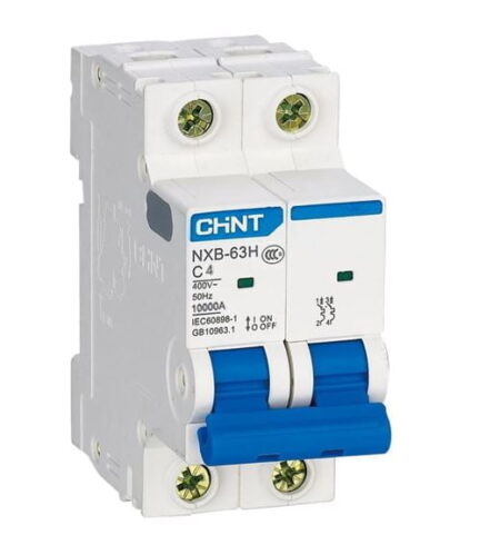 NXB-63H 2P C4 10KA, INT. TERMOMAGNETICO 2X4A, 10KA, RIEL DIN NXB-63H 2P C4 10KA, INT. TERMOMAGNETICO 2X4A, 10KA, RIEL DIN