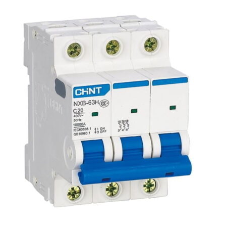 NXB-63H 3P C20 10KA, INT. TERMOMAGNETICO 3X20A, 10KA, RIEL DIN NXB-63H 3P C20 10KA, INT. TERMOMAGNETICO 3X20A, 10KA, RIEL DIN