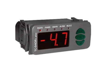 TC-940Ri PLUS, CONTROLADOR DIGITAL DE REFRIGERACIÓN Y DESHIELO, C/ SALIDA  DE ALARMA, -50 A 75°C, 10 A 90% HR (SIN CONDENSACION), 12VDC