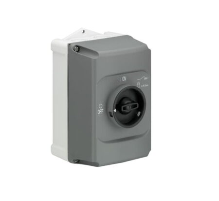 1SAM201911R1010, IB132-G – CAJA GRIS-NEGRO C/ MANIJA NEGRA P/ GUARDAMOTOR, IP65 1SAM201911R1010, IB132-G – CAJA GRIS-NEGRO C/ MANIJA NEGRA P/ GUARDAMOTOR, IP65