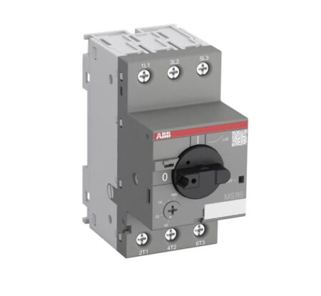 1SAM250000R1006, MS116-1.6 – GUARDAMOTOR 1.0-1.6A, 50KA/400VAC 1SAM250000R1006, MS116-1.6 – GUARDAMOTOR 1.0-1.6A, 50KA/400VAC