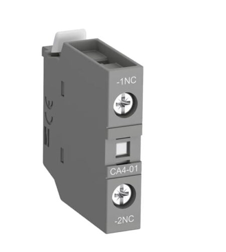 1SBN010110R1001, CA4-01 – CONTACTO AUXILIAR 1NC, MONTAJE FRONTAL