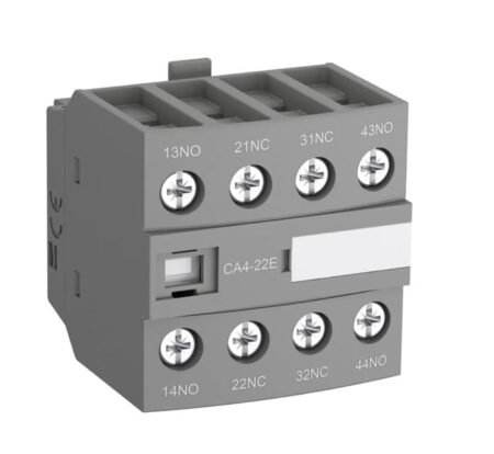 1SBN010140R1122, CA4-22M – CONTACTO AUXILIAR 2NA+2NC, MONTAJE FRONTAL