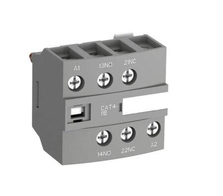 1SBN010151R1011, CAT4-11E – CONTACTO AUXILIAR 1NA+1NC, MONTAJE FRONTAL