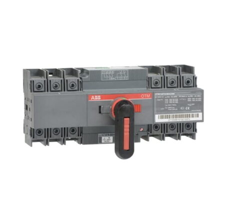 1SCA120095R1001, OTM63F3CMA230V – CONMUTADOR MOTORIZADO TRIF. BAJO CARGA (I-0-II) 63A 415VAC