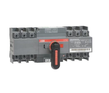 1SCA120096R1001, OTM40F3CMA230V – CONMUTADOR MOTORIZADO TRIF. BAJO CARGA (I-0-II) 40A 415VAC