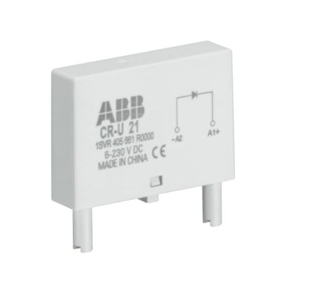 1SVR405664R1100, CR-U 91V – MODULO INDICADOR LED VERDE 110-230VAC/DC 1SVR405664R1100, CR-U 91V – MODULO INDICADOR LED VERDE 110-230VAC/DC