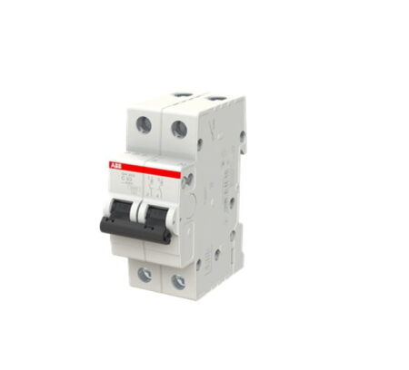 2CDS212001R0634, SH202-C63 -INT. TERMOMAGNETICO 2X63A 10KA/230VAC, RIEL DIN