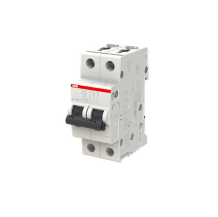 2CDS252001R0337, S202-K4 – INT. TERMOMAGNETICO 2X4A 20KA/230VAC, RIEL DIN