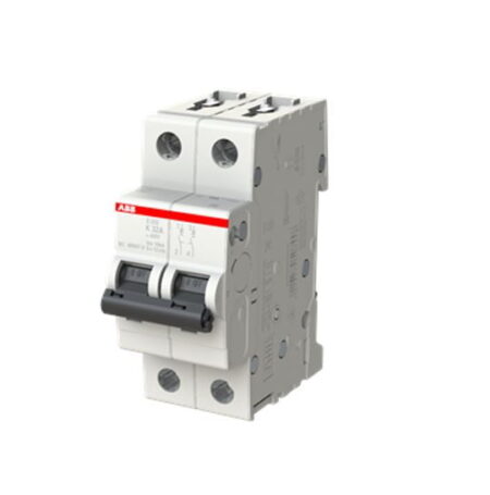 2CDS252001R0537, S202-K32 – INT. TERMOMAGNETICO 2X32A 20KA/230VAC, RIEL DIN