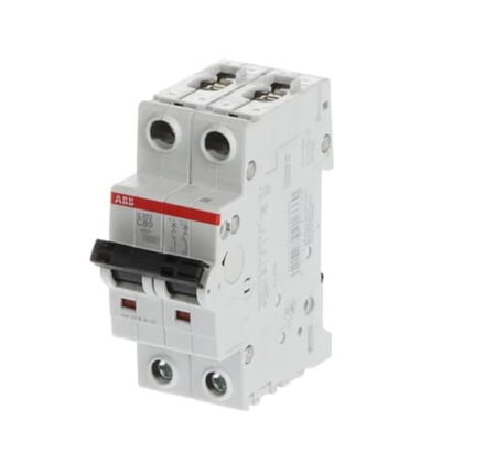 2CDS252001R0804, S202-C80 – INT. TERMOMAGNETICO 2X80A 10KA/230VAC, RIEL DIN