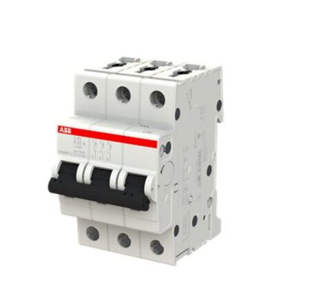 2CDS253001R0607, S203-K63 – INT. TERMOMAGNETICO 3X63A 20KA/230VAC, RIEL DIN
