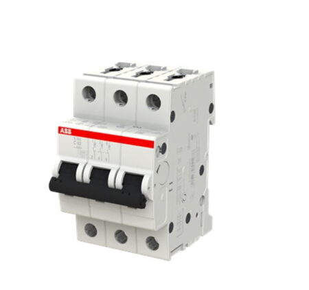 2CDS253001R0634, S203-C63 – INT. TERMOMAGNETICO 3X63A 20KA/230VAC, RIEL DIN