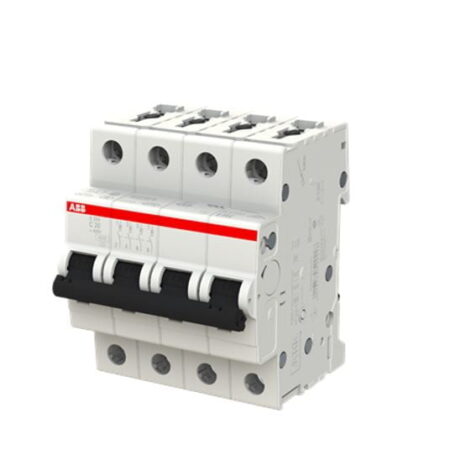 2CDS254001R0204, S204-C20 – INT. TERMOMAGNETICO 4X20A 20KA/230VAC, RIEL DIN
