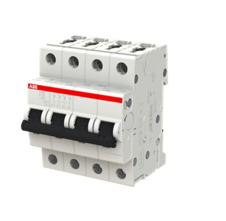 2CDS254001R0324, S204-C25 – INT. TERMOMAGNETICO 4X32A 20KA/230VAC, RIEL DIN